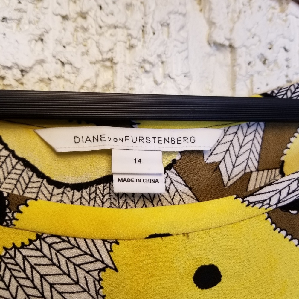 Diane Von Furstenberg New Della Silk Dress - Picture 7 of 8